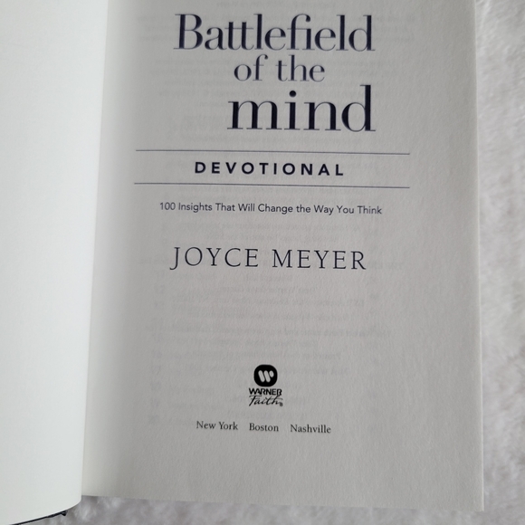 Battlefield of the Mind Devotional, Author Joyce Meyer - Picture 4 of 7